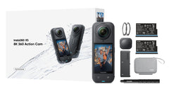 Insta360 X5 Bundle action sports camera 72 MP 8K Ultra HD 25.4 / 1.28 mm (1 / 1.28") Wi-Fi 200 gCINSAAHA-X5BUNDLE