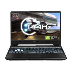 ASUS TUF Gaming A15 FA506NC-HN003W AMD Ryzen™ 5 7535H Laptop 39.6 cm (15.6") Full HD 16 GB DDR5-SDRAM 512 GB SSD NVIDIA GeForce RTX 3050 Wi-Fi 6 (802.11ax) Windows 11 Home Black - 90NR0JF7-M004M0