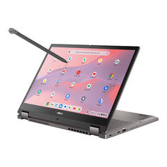 ASUS Chromebook CX34 Flip CB3401FBA-LZ0101 Intel® Core™ i7 i7-1255U 35.6 cm (14") Touchscreen WUXGA 8 GB LPDDR4x-SDRAM 512 GB SSD Wi-Fi 6E (802.11ax) ChromeOS Grey - 90NX05R1-M003E0