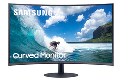 Samsung C24T550FDU LED display 59.9 cm (23.6") 1920 x 1080 pixels Full HD GreyLC24T550FDUXEN