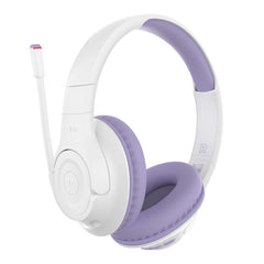 Belkin SOUNDFORMINSPIRE OVEREAR HEADSET LAV Wired & Wireless Head-band Calls/Music USB Type-C Bluetooth Lavender, WhiteAUD006BTLV