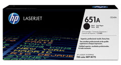 HP 651A Black Original LaserJet Toner CartridgeCE340A