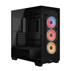 Corsair Midi Tower 3500X LXR LINK TG BlackCC-9011324-WW