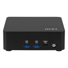 MSI Cubi NUC AI 1UMG Intel Core Ultra 7 155H, Barebone, NUC, SFF, Mini Computer, HTPC, (NO RAM, NO Storage, NO OS), Intel Graphics/DDR5/Dual ThunderBolt 4/Dual HDMI/Dual LAN/WiFi 6E/BT 5.3/VESACUBI NUC AI 1UMG I7 155H BB