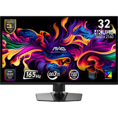 MSI MAG 322UP QD-OLED E16 computer monitor 80 cm (31.5") 3840 x 2160 pixels 4K Ultra HD BlackMAG 322UP QD-OLED E16