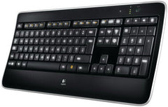 Logitech Wireless Illuminated K800 keyboard RF Wireless QWERTY Spanish Black920-002377