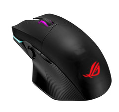 ASUS ROG Chakram mouse Gaming Right-hand RF Wireless + Bluetooth + USB Type-A Optical 16000 DPI90MP01K0-BMUA00