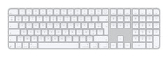 Apple Magic keyboard Universal USB + Bluetooth AZERTY French WhiteMXK73F/A