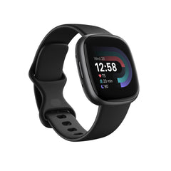 Fitbit Versa 4 Digital Touchscreen Graphite GPS (satellite)FB523BKBK