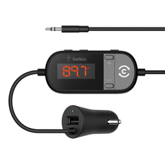 Belkin F8Z880EA FM transmitter 3.5mm BlackF8Z880EA