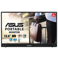 ASUS MB16ACV computer monitor 39.6 cm (15.6") 1920 x 1080 pixels Full HD LED Black - 90LM0381-B01370