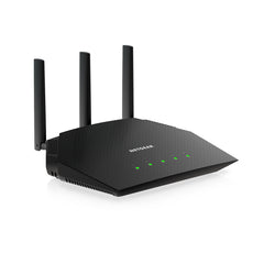 NETGEAR Nighthawk 4-Stream AX1800 WiFi 6 Router (RAX10) wireless router Gigabit Ethernet Dual-band (2.4 GHz / 5 GHz) BlackRAX10-100EUS
