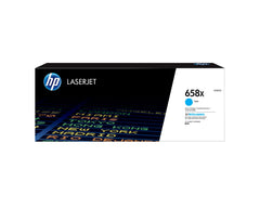 HP 658X High Yield Cyan Original LaserJet Toner CartridgeW2001X