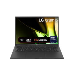 LG Gram 16Z90S-G.AA58A1 laptop Intel Core Ultra 5 125H 40.6 cm (16") WQXGA 16 GB LPDDR5x-SDRAM 1 TB SSD Wi-Fi 6E (802.11ax) Windows 11 Home Black16Z90S-G.AA58A1