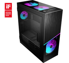 MSI MPG SEKIRA 500X Full Tower Gaming Computer Case 'Black, 3x 200mm ARGB + 1x 200mm + 1x120mm ARGB Fans, Mystic Light Sync, 8 Channel ARGB Hub, USB Type-C, Tempered Glass Panels, E-ATX, ATX, mATX, mini-ITX'MPG SEKIRA 500X