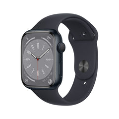 Apple Watch Series 8 OLED 45 mm Digital 396 x 484 pixels Touchscreen Black Wi-Fi GPS (satellite)MNP13B/A