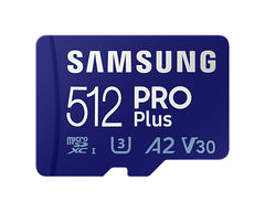Samsung PRO Plus 512 GB MicroSDXC UHS-I Class 10MB-MD512KA/EU