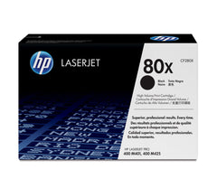 HP 80X High Yield Black Original LaserJet Toner CartridgeCF280X