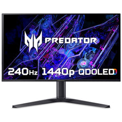 Acer Predator X27UX1 QD-OLED gaming monitor - 26.5", QD-OLED, Quad HD, 240Hz, 0.03ms, FreeSync Premium Pro, DisplayHDR 400 True Black, HDMI & DP - UM.GXXEE.104