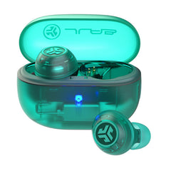 JLab Go Pop ANC Headset True Wireless Stereo (TWS) In-ear Calls/Music Bluetooth Teal, TransparentIEUEBGOANCRTRATEL124