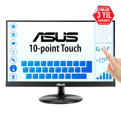 ASUS VT229H computer monitor 54.6 cm (21.5") 1920 x 1080 pixels Full HD LED Touchscreen Black - 90LM0490-B01170