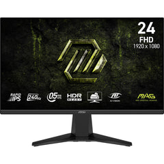 MSI MAG 245F X24 computer monitor 60.5 cm (23.8") 1920 x 1080 pixels Full HD LCD BlackMAG 245F X24