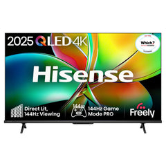 Hisense 43E78QTUK PRO TV 109.2 cm (43") 4K Ultra HD Smart TV Wi-Fi Black 330 cd/m²43E78QTUK PRO