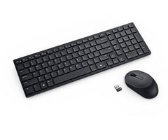 DELL Pro Compact Silent Keyboard and Mouse - KM555 - US International (QWERTY)KM555-BLK-INT
