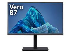 Acer B7 Vero B247YEbmiprzxv Monitor, 23.8", Full HD (1920x1080), IPS, 100Hz Refresh rate, 4Ms Response Time, Zero Frame Bezel, HDMI/DP/VGA/USB - UM.QB7EE.E16