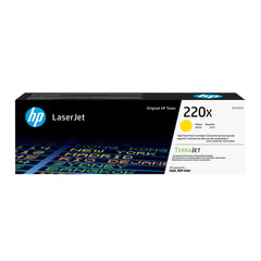 HP 220X Yellow Original LaserJet Toner CartridgeW2202X