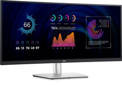 DELL P Series P3424WE computer monitor 86.7 cm (34.1") 3440 x 1440 pixels 4K Ultra HD LCD BlackDELL-P3424WE