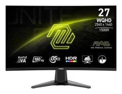 MSI MAG 27CQ6F computer monitor 68.6 cm (27") 2560 x 1440 pixels Quad HD LCD BlackMAG 27CQ6F