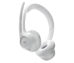 Logitech 981-001417 headphones/headset Wireless Head-band Office/Call center Bluetooth White981-001417