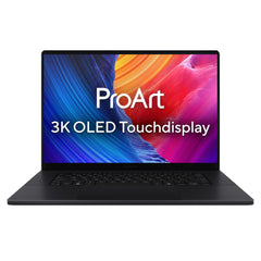 ASUS ProArt P16 H7606WP-RJ090W Copilot+ PC AMD Ryzen AI 9 HX 370 Laptop 40.6 cm (16") Touchscreen WQXGA+ 32 GB LPDDR5x-SDRAM 2 TB SSD NVIDIA GeForce RTX 5070 Wi-Fi 7 (802.11be) Windows 11 Home German Black90NB15K1-M006F0