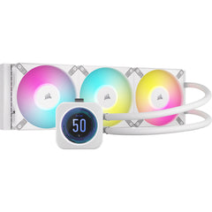 Corsair CW-9060077-WW computer cooling system Processor All-in-one liquid cooler 12 cm White 1 pc(s)CW-9060077-WW