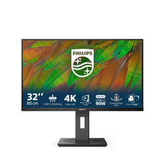 Philips 3000 series 32B1U3900/00 computer monitor 80 cm (31.5") 3840 x 2160 pixels 4K Ultra HD LCD Black32B1U3900/00