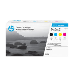 Samsung CLT-P404C 4-pack Cyan/Magenta/Yellow/Black Original Toner CartridgeSU365A