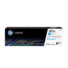 HP 201X High Yield Cyan Original LaserJet Toner CartridgeCF401X
