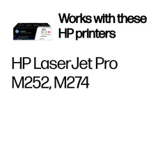 HP 201X 3-pack High Yield Cyan/Magenta/Yellow Original LaserJet Toner CartridgesCF253XM