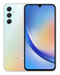 Samsung Galaxy A34 5G 16.8 cm (6.6") Hybrid Dual SIM USB Type-C 8 GB 256 GB 5000 mAh SilverSM-A346BZSEEUB