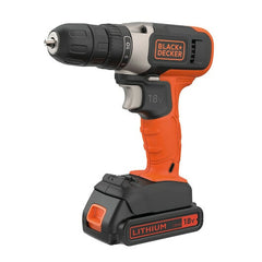 Black & Decker BCD001C1-GB drill Keyless Black, RedBCD001C1-GB