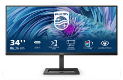 Philips E Line 346E2LAE/00 LED display 86.4 cm (34") 3440 x 1440 pixels Wide Quad HD LCD Black346E2LAE/00