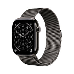 Apple Watch Series 11 GPS + Cellular 46mm Slate Titanium Case with Slate Milanese Loop - M/LMFD44MP/A