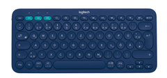 Logitech K380 keyboard Universal Bluetooth QWERTZ Swiss Blue920-007571