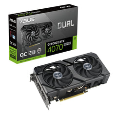 ASUS Dual -RTX4070S-O12G-EVO NVIDIA GeForce RTX 4070 SUPER 12 GB GDDR6X - 90YV0KC0-M0NA00