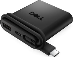 DELL DA225 Wired USB 3.2 Gen 1 (3.1 Gen 1) Type-C BlackDA225-BK-EMEA