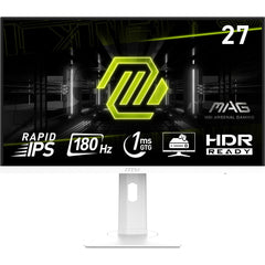 MSI MAG 274PFW computer monitor 68.6 cm (27") 1920 x 1080 pixels Full HD WhiteMAG 274PFW