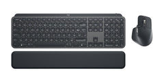 Logitech MX Keys Combo for Business keyboard Mouse included Office Bluetooth AZERTY French Graphite920-010227