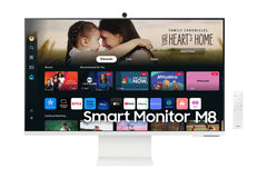 Samsung 32" M80D UHD White Smart Monitor with Speakers and RemoteLS32DM801UUXXU
