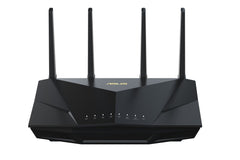 ASUS RT-AX5400 wireless router Gigabit Ethernet Dual-band (2.4 GHz / 5 GHz) Black - 90IG0860-MO9B00